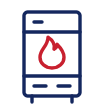 heating installation service icon