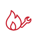 heating repair service icon